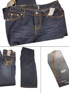 Dark Blue Bootcut Women's Jeans